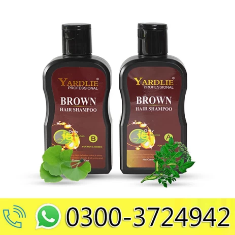 Yardlie Professional Hair Dye Shampoo Mixing Paste Dark Brown 200ml