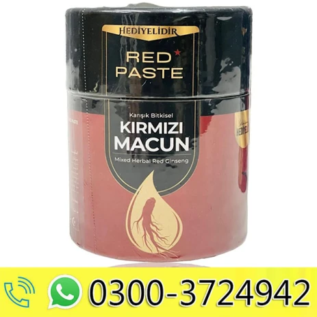 Kirmizi Macun Ginseng Macun Red Paste